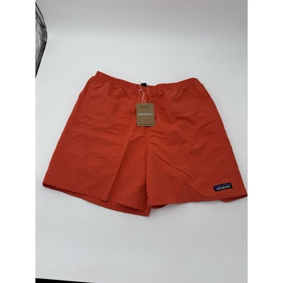 Patagonia Men’s 5” Baggies Shorts Pimento Red NWT Size XL - Picture 1 of 4